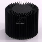 6063 Black Anodized Heat Sink Aluminum Profiles Small Size Round Alloy For Led