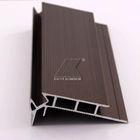 6000 Furniture Aluminium Profiles Bronze Powder Coating High Precision With LED