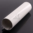 Light Material Powder Coated Aluminum , Round Curtain Rod Good Corrosion Resistance