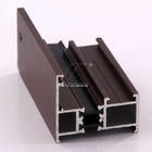 ISO 9000 Aluminum Door Profile T3 - T8 Temper Little Deformation Heat Insulation