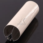Powder Coating Curtain Rod Material 6063 Material Alumilium Extrusion Profile