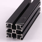 Black Anodized Aluminium Alloy Profile 40x40mm 6000 7000 Series 5.8-5.98m Length