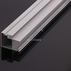 Rail Frame Alloy Silver CQC Light Weight OEM Aluminum For Sliding Windows