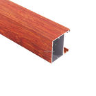 Factory Price Wood Grain Aluminium Profile To Make Door and Window  -  Buy Window And Door Profile