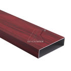 ISO Aluminum Window Extrusion Profiles / Aluminium Wood Grain Tube