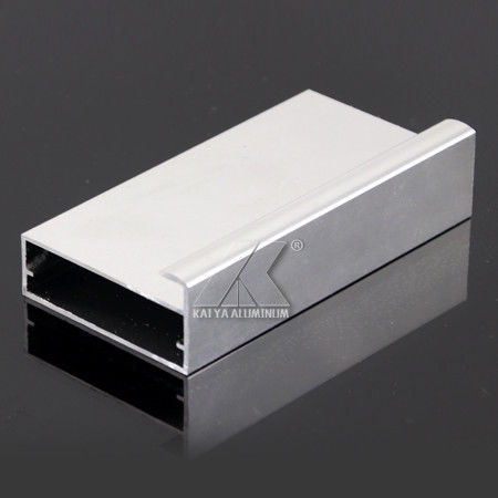 Silver Color CQC Standard For Kitchen Cabinet OEM Aluminum Extrusted Profile