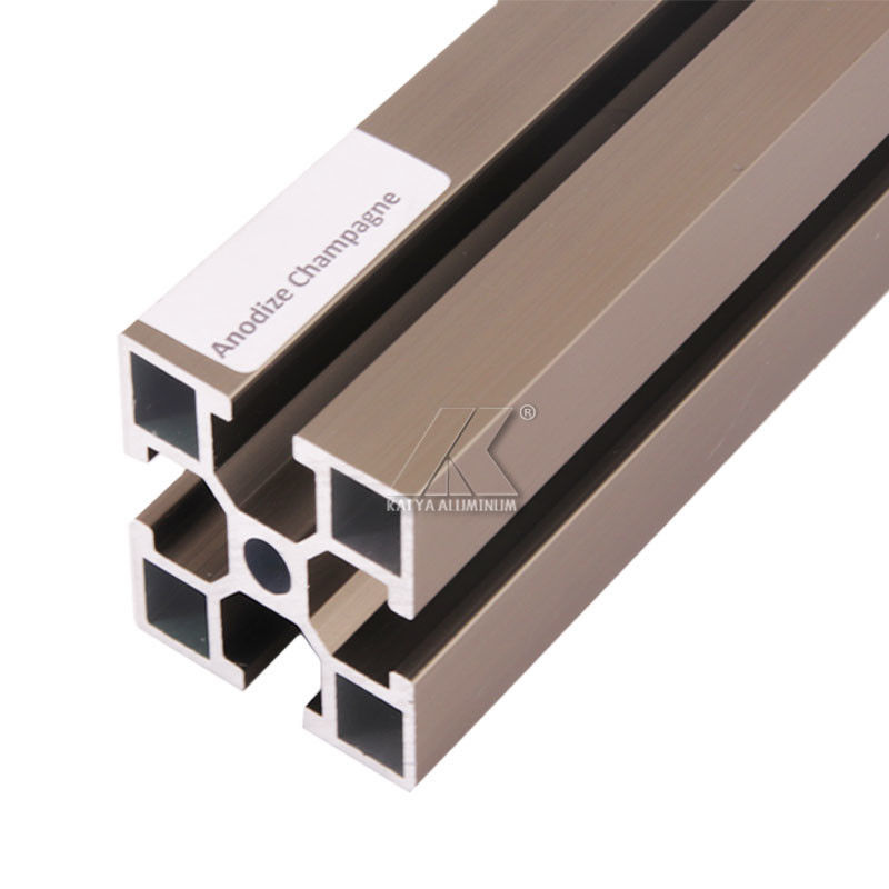 OEM Service Customized T-slot Aluminum Extruded Profile And Square Industrial Aluminum Alloy
