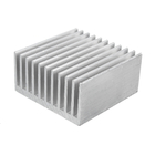 53.5 X 30 Mm Square Heat Sink Aluminum Profiles For CPU LED Power Cooling