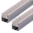 Sliding Doors Aluminum Window Extrusion Profiles  6063 T5 Building Material