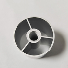 25 Mm CNC Inner Round Threaded Aluminium Tube Profiles For Desk Legs