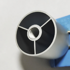 25 Mm CNC Inner Round Threaded Aluminium Tube Profiles For Desk Legs