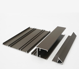 6063 T5 Doors Windows Aluminum Extrusion Profile For Sliding Section