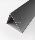 6000 Series Hollow Extruded Aluminium Tube Profiles Triangle Tube Extrusion