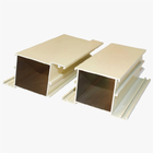 6000 Series Aluminum Window Door Extrusion Profile For Partition Wall Frames