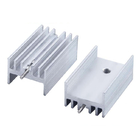 Triode Pcb Chip Board Electronic Heat Sink Aluminum Profiles For Mos Tubes