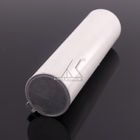 Light Material Powder Coated Aluminum , Round Curtain Rod Good Corrosion Resistance