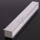 RoSH Aluminum Alloy Profile , Led Extrusion Profiles 6063 Alloy 5.8-5.98m Length