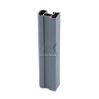 ODM Anodization Grey Wardrobe Aluminum Profile Diameter 5-800mm