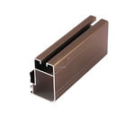 Factory Price Anodized Brown Aluminum window Frame Extrusions Sliding Window Profile