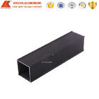 6061 6063 Aluminum Square Hollow Pipe And Tube Cutting Black Oxidized