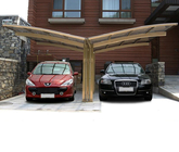Anodized Large Aluminum Profiles Sun Canopy Awning For Car Parking