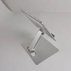Vertical Adjustable Height T3 Aluminum Laptop Stand PVDF Finish For Desk Top