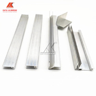 Anodized Silver Large Aluminum Profiles Angle Aluminium Profile For Flight Case