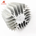 Round Anodized Heat Sink Aluminum Profiles 6063 T5 AL Grade