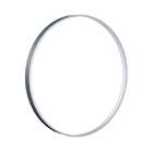 Brushed Round Furniture Aluminum Profiles Mirror Aluminium Frame 1.6mm