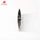 Extrusion Aluminium Alloy Profile Aerofoil Sun Louver Blade For Facade Vertical System