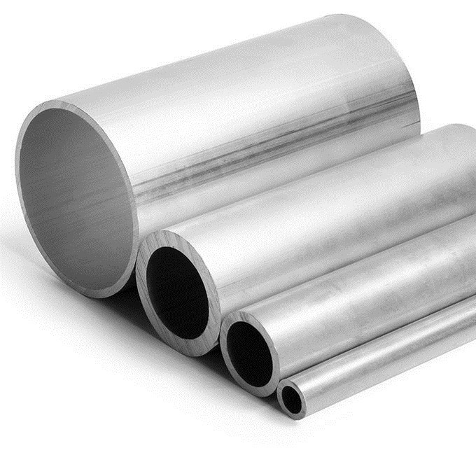 Round Hollow Seamless Aluminium Alloy Tube Profiles 6061 6003 7075 7005