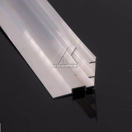 T5 Aluminum Extrusion Profiles , Door Frame Profile Natural Color Sound Insulation