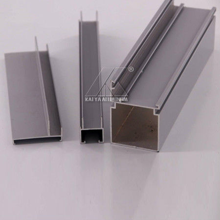 CQC Aluminum Window Extrusion Profiles Natural Silver 6063 T5 Mill Finish