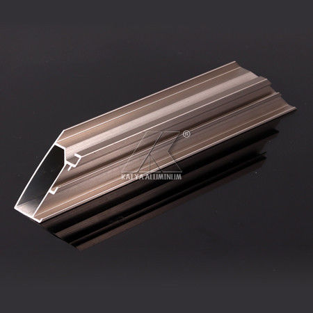 Silver Matt Aluminium Alloy Profile 6000 Series Durable Decoration Frame