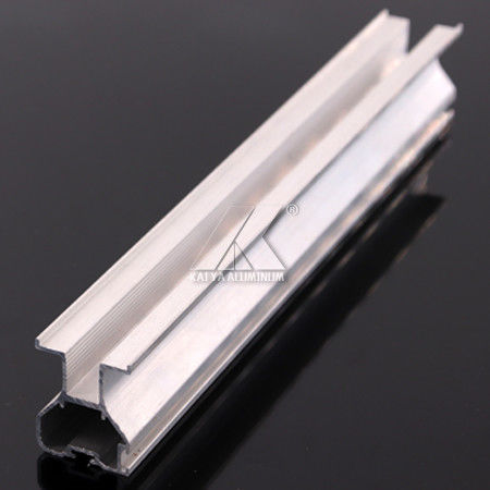 OEM Customized Length Rail For Wardrobe Aluminum Material Mill Finish With RoHS