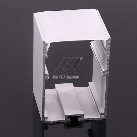 CQC LED Aluminium Profile With Milky Cover Customized Length Plain Profiles Ends