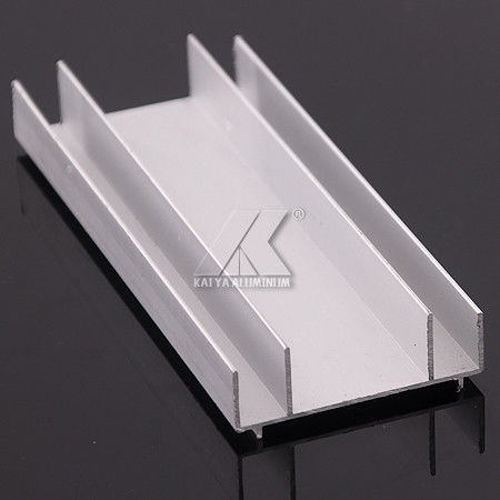 Asian Market Natural Silver OEM Aluminum Frame For Sliding Windows