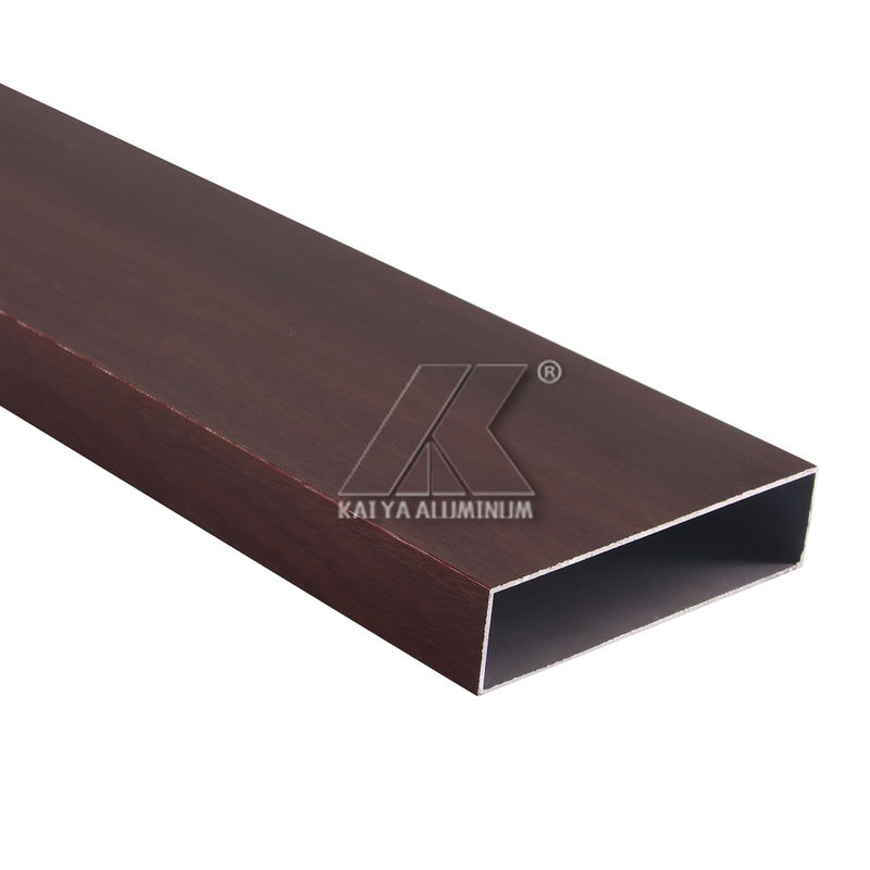 Durable Aluminum Window Extrusion Profiles / Aluminium Wood Grain Profile