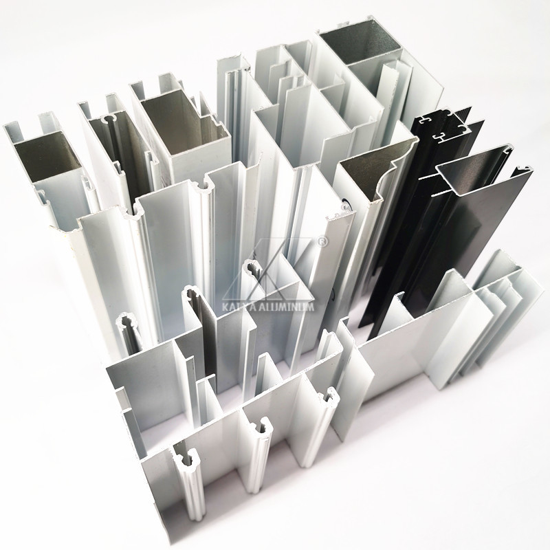 6061 Anodized Aluminum Window Frame Extrusion Profiles For Jamb Dominica