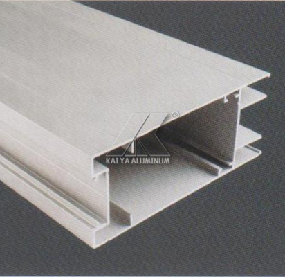 Indoor Door Windows Aluminium Profile For Office Glass Partition Wall Extrusion