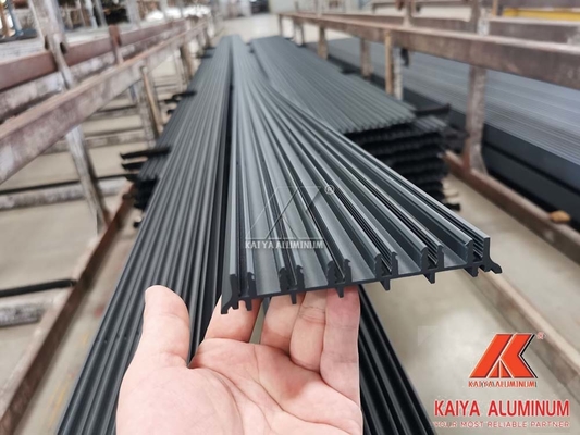 Extruded Aluminum Alloy Profiles For Glass Door Window Frame Assemble